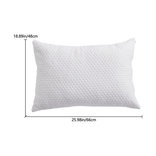 Standard Size Bamboo Fabric Shredded Memory Foam Bed Pillows