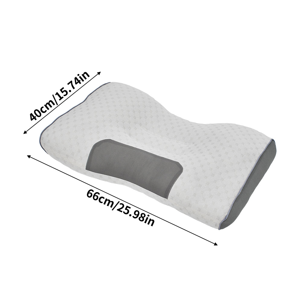 Set of 2 Premium Knitted Sleep Support Pillows