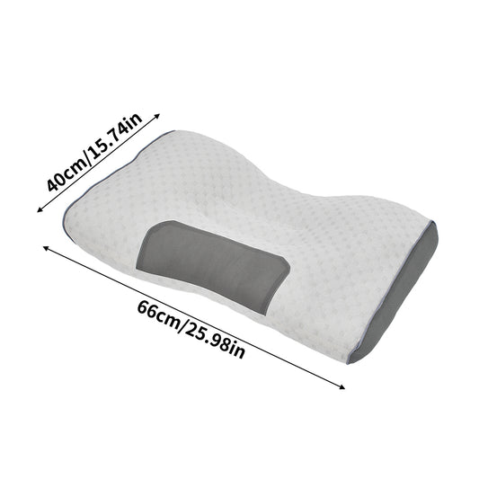 Set of 2 Premium Knitted Sleep Support Pillows