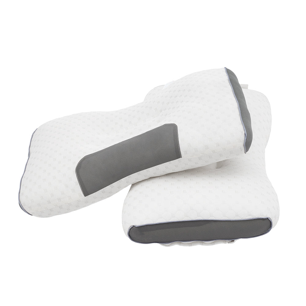 Set of 2 Premium Knitted Sleep Support Pillows