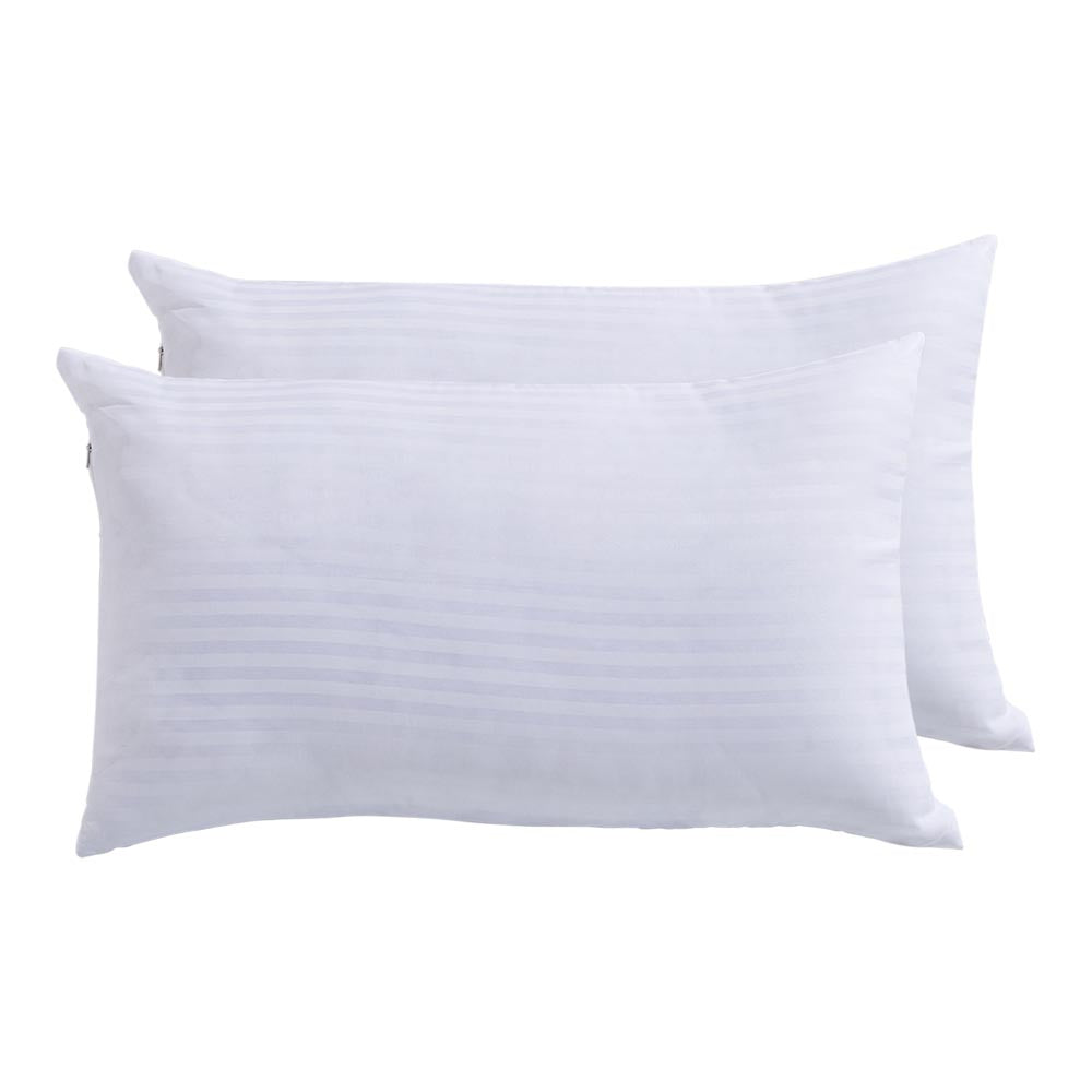 Polyester Bed Pillow Inserts Set of 2