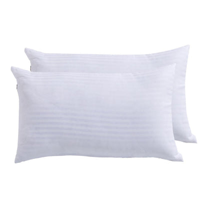 Polyester Bed Pillow Inserts Set of 2