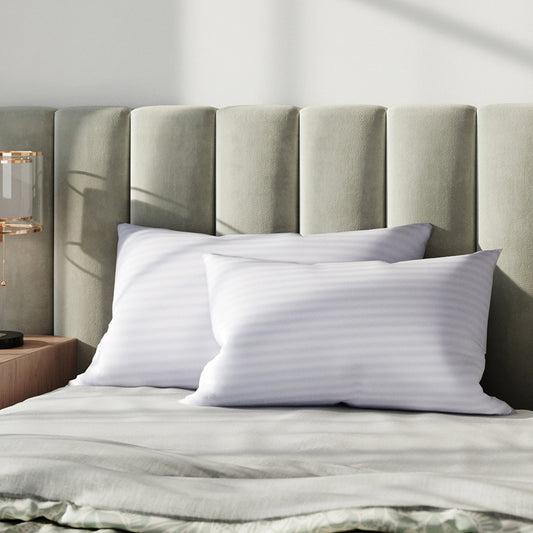 Polyester Bed Pillow Inserts Set of 2
